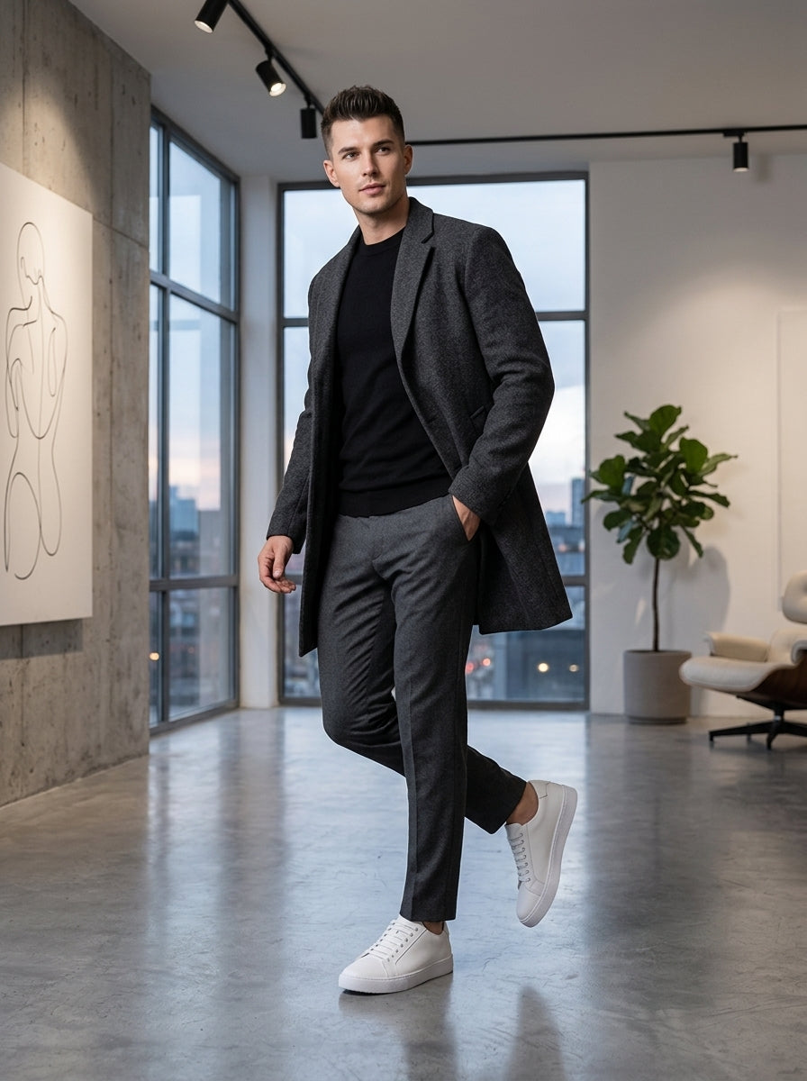 Corso | Zapatillas de piel para hombre