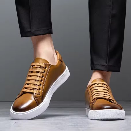 Corso | Zapatillas de piel para hombre