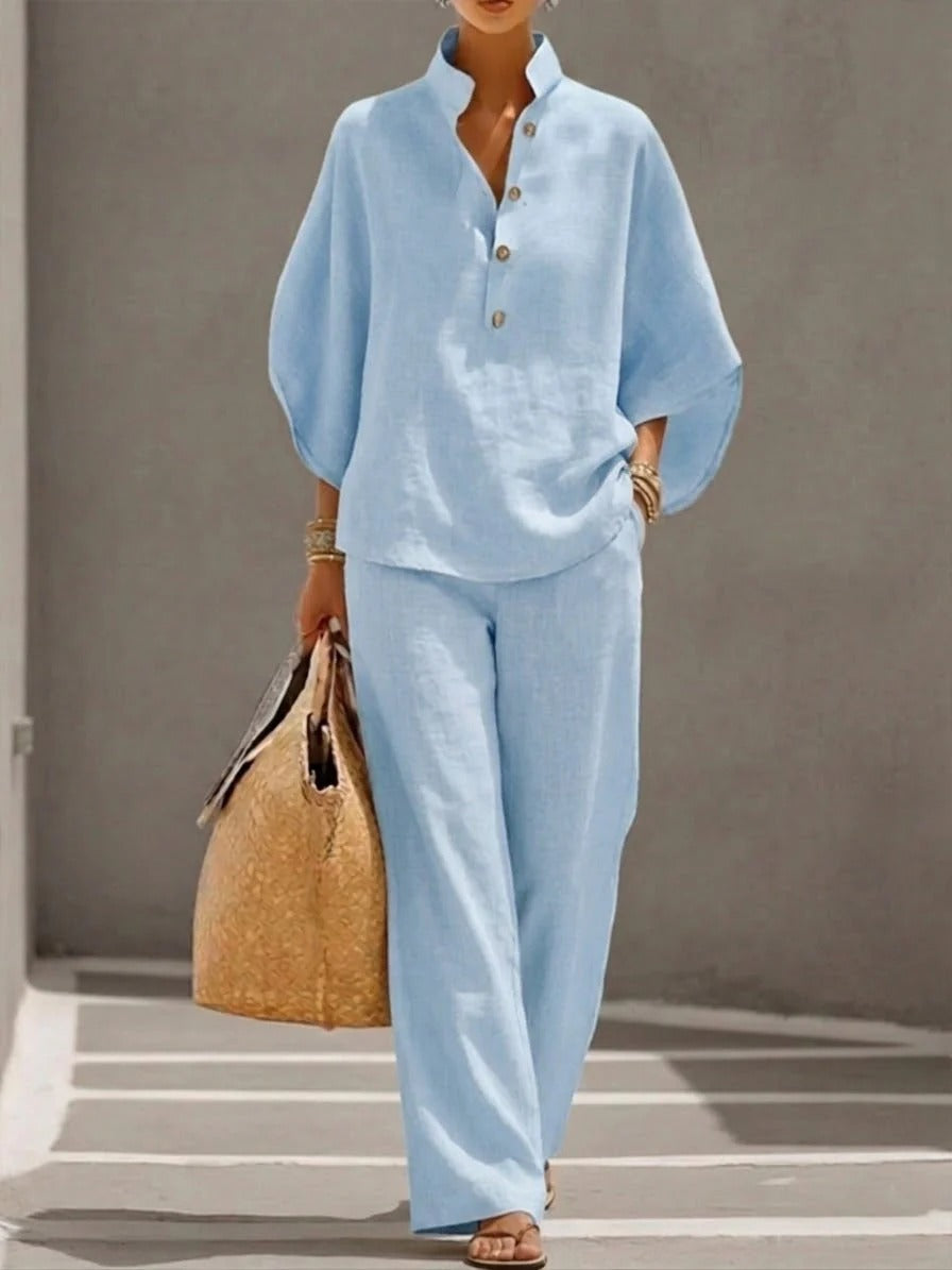 Conjunto Mariel | Blusa y pantalón