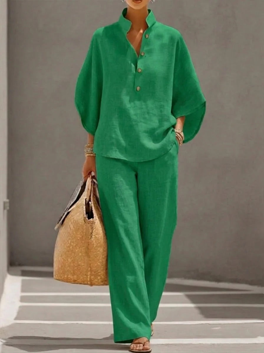 Conjunto Mariel | Blusa y pantalón