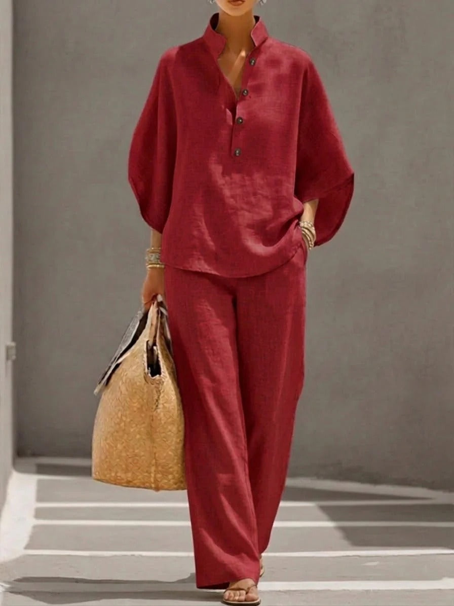 Conjunto Mariel | Blusa y pantalón