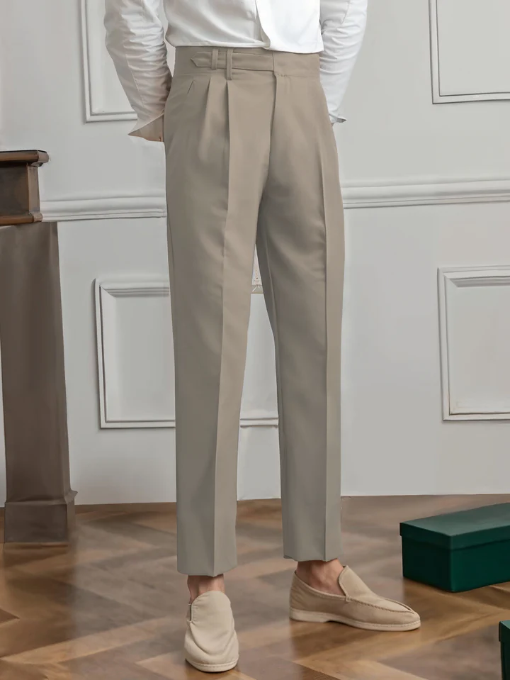 Sergio | Pantalón de Pinzas Premium