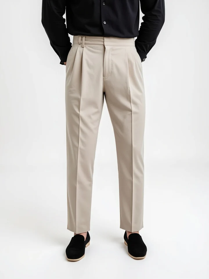 Sergio | Pantalón de Pinzas Premium