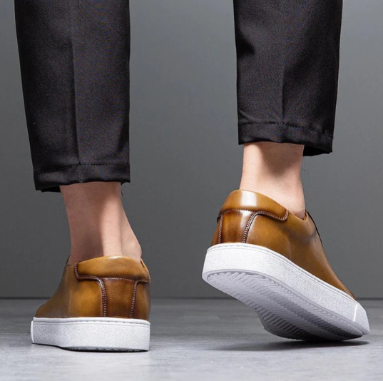 Corso | Zapatillas de piel para hombre