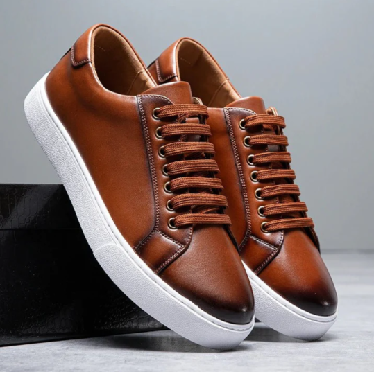 Corso | Zapatillas de piel para hombre